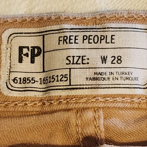 FREE PEOPLE jeans sz W28 L 24 - Picture 2 of 5
